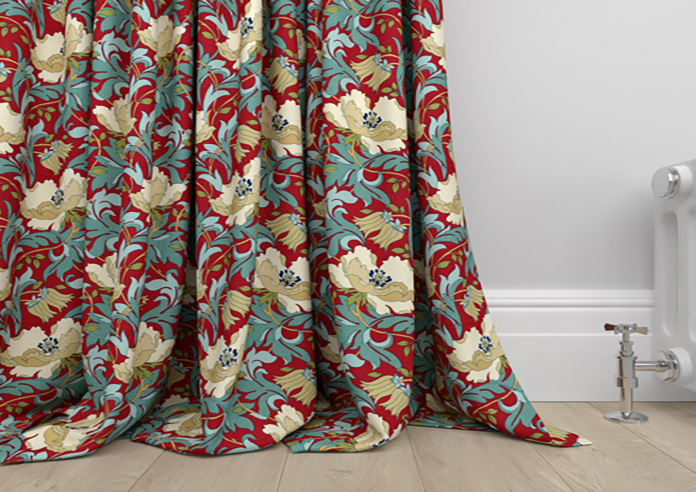 Art Deco, Cherry - Made to Measure Curtains - Image 6